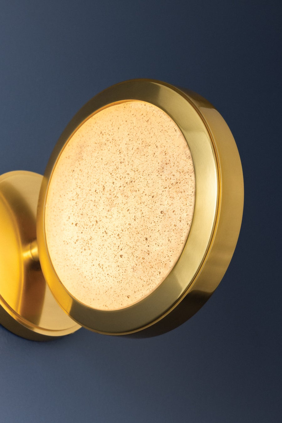 Hudson Valley Lighting Harris Wall Sconce — Aged Brass