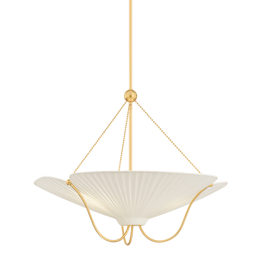 Hudson Valley Lighting Gerhard Pendant — Aged Brass