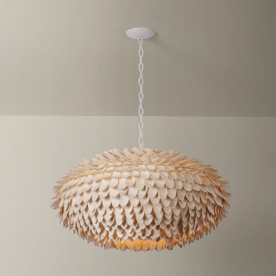 Hudson Valley Lighting Alsen Pendant — White Plaster