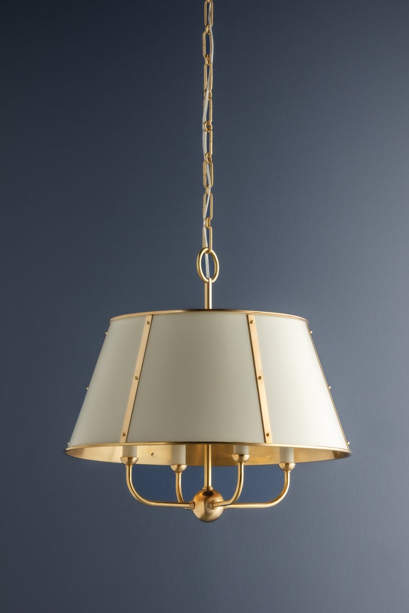 Hudson Valley Lighting Cambridge Chandelier — MDS120-AGB/OW