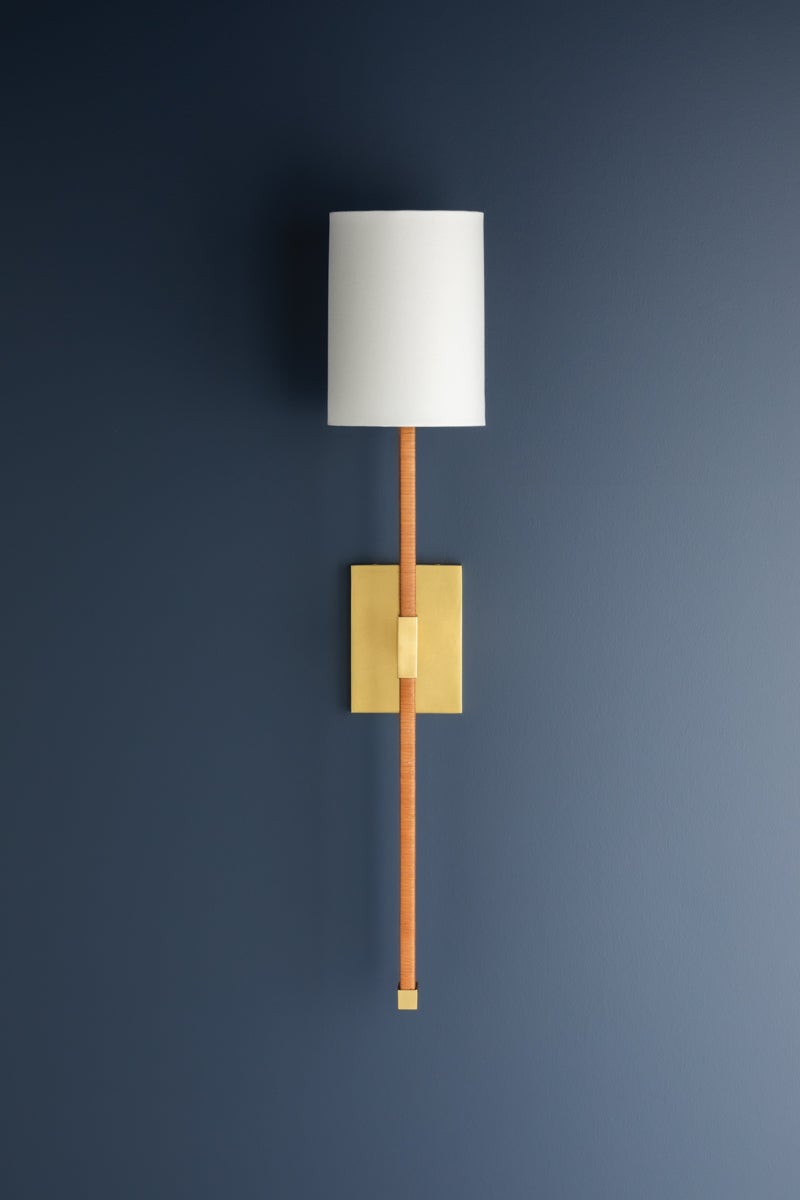 Hudson Valley Lighting MINNETONKA Wall Sconce — Aged Brass