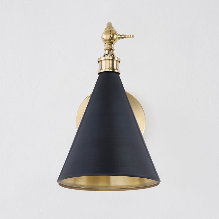 Hudson Valley Lighting OSTERLEY Wall Sconce — MDS1300-ADB