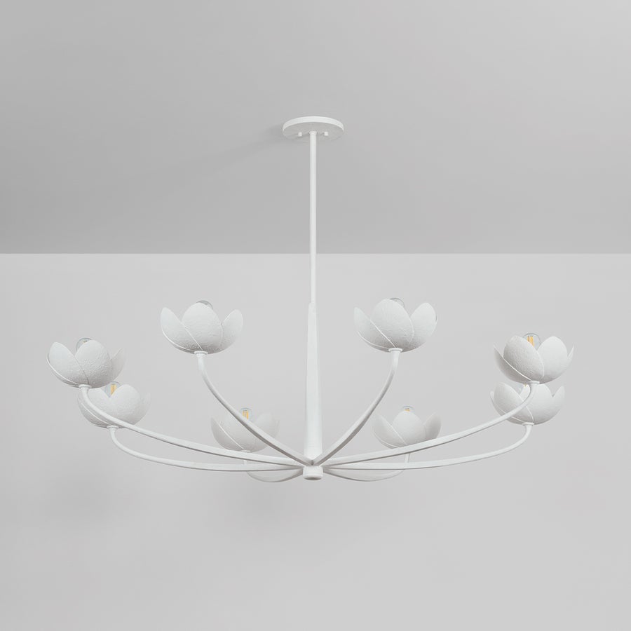 Troy Lighting ARCATA Chandelier — F2048-GSW