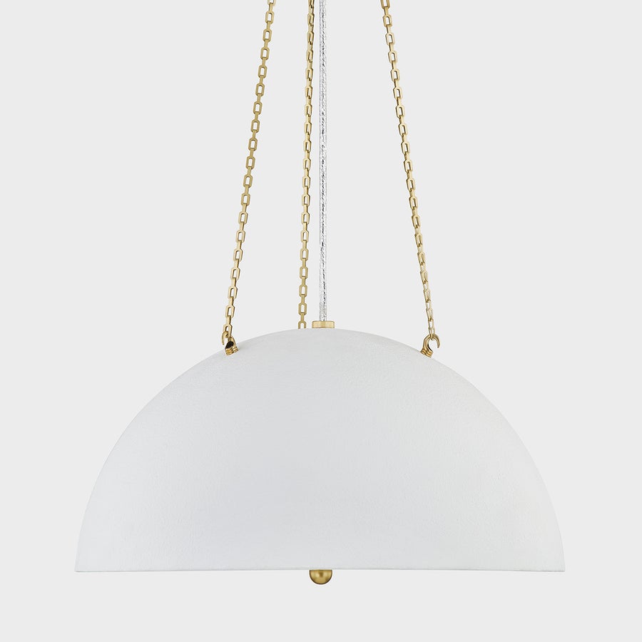 Hudson Valley Lighting CHISWICK Pendant — MDS1100-AGB/WP