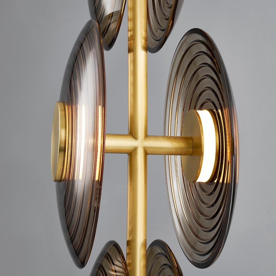 Hudson Valley Lighting Griston Pendant — Aged Brass