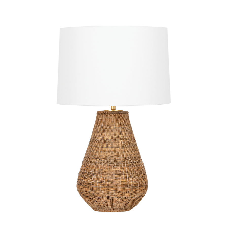 Hudson Valley Lighting EASTBRIDGE TABLE LAMP — Vintage Gold Leaf