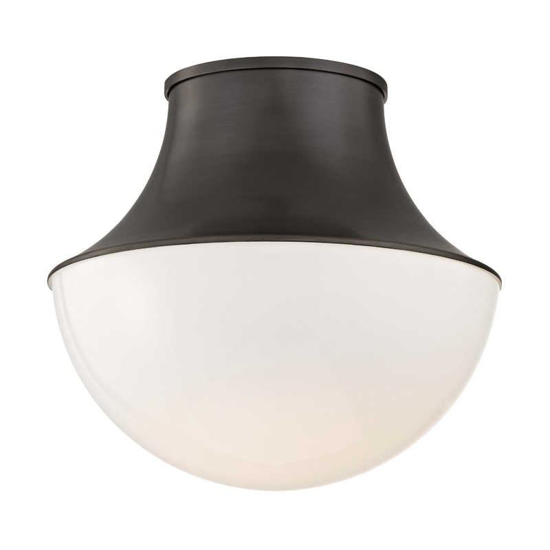 Hudson Valley Lighting Lettie Flush Mount — Old Bronze