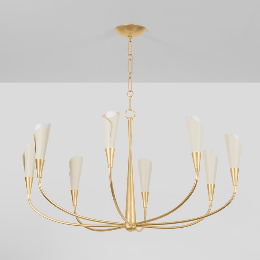 Hudson Valley Lighting MONTROSE Chandelier — 3158-VGL/SSD