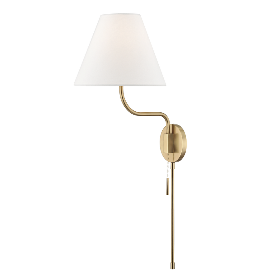 Mitzi Patti Plug-In Sconce — HL240101-AGB