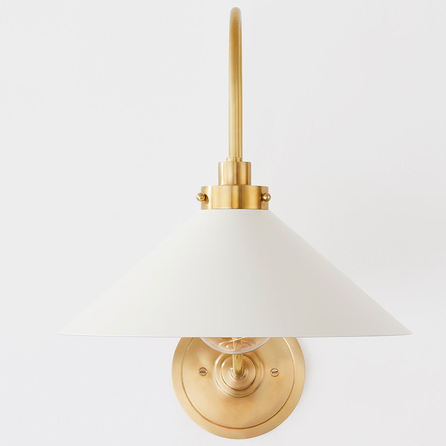 Hudson Valley Lighting CLIVEDON Wall Sconce — MDS1400-AGB/OW