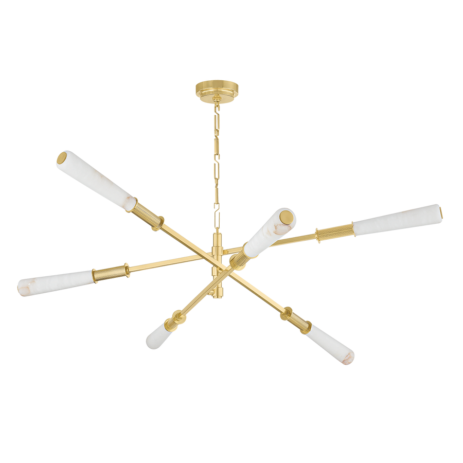 Corbett Lighting DASHIELL Chandelier — 490-60-VPB