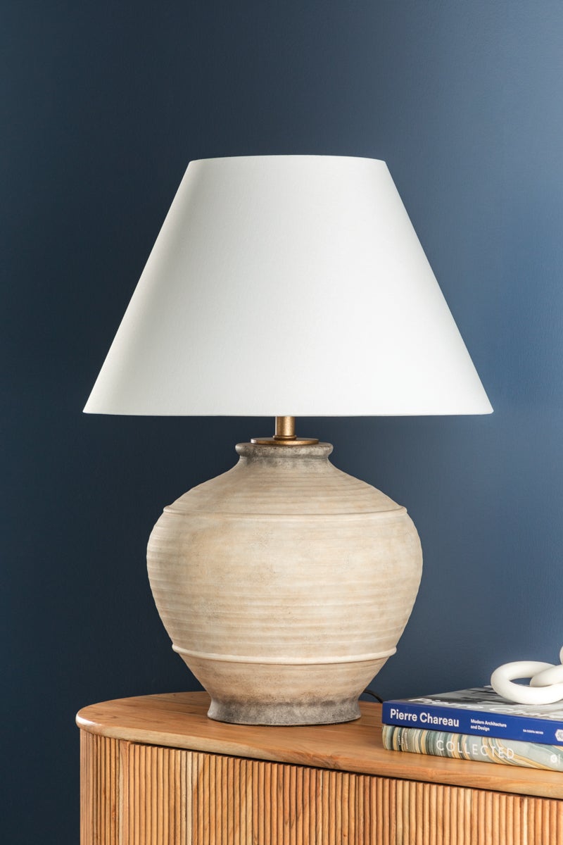Hudson Valley Lighting Malta Table Lamp — L1373-ASH