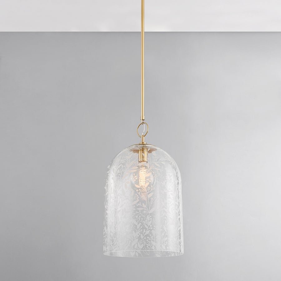 Hudson Valley Lighting Belleville Pendant — Aged Brass