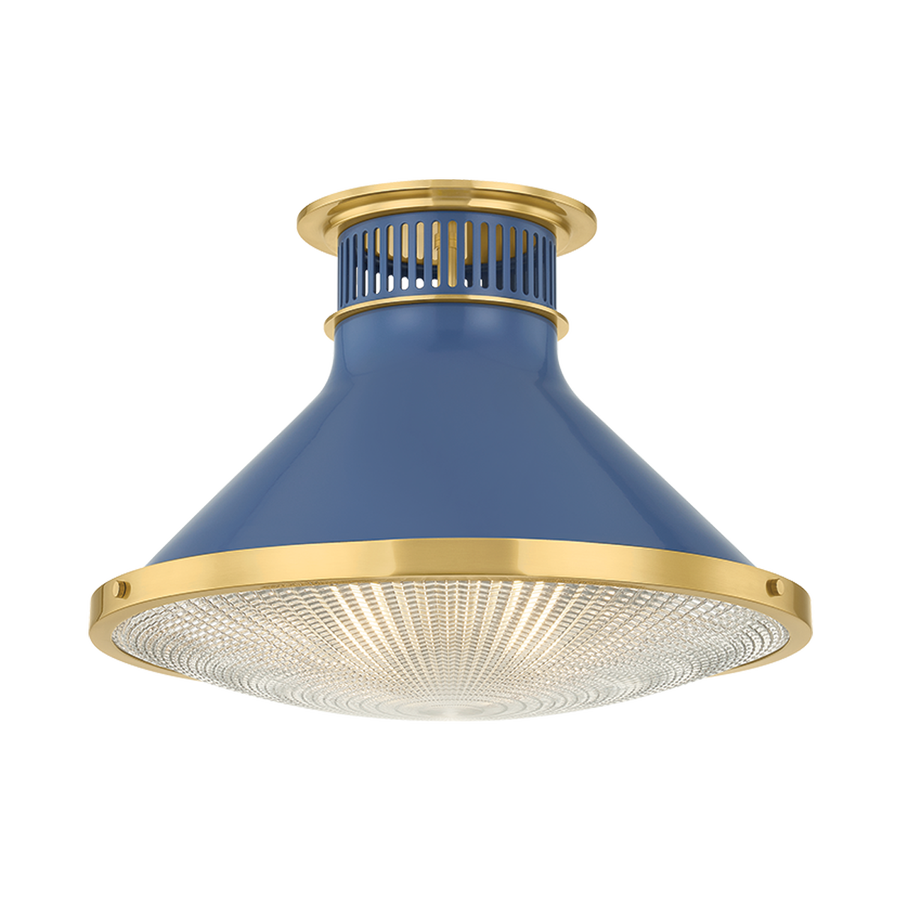 Hudson Valley Lighting Highclere Flush Mount — MDS2403-AGB/FBL