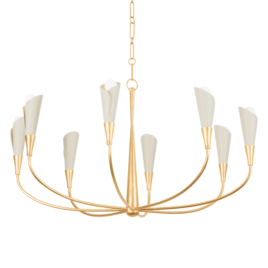 Hudson Valley Lighting MONTROSE Chandelier — 3158-VGL/SSD