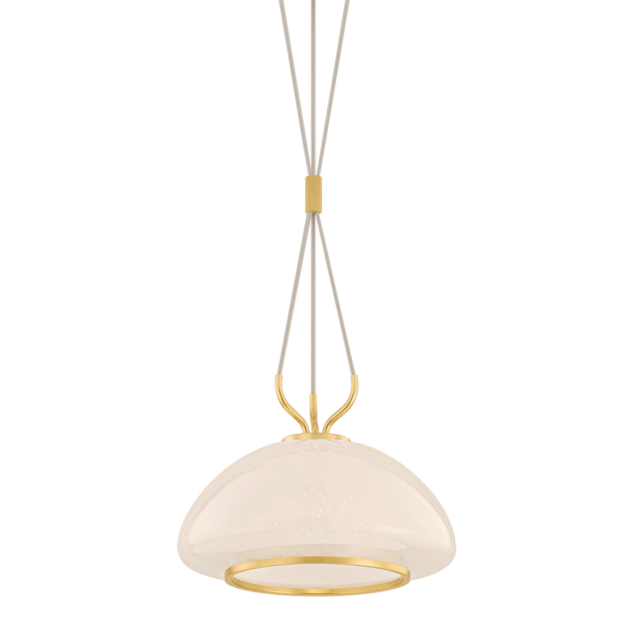 Hudson Valley Lighting Baudette Pendant — Aged Brass
