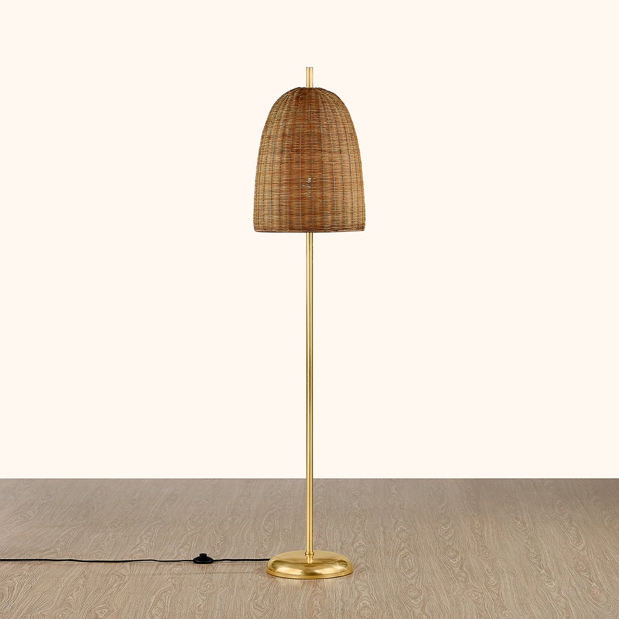Mitzi Beatrice Floor Lamp — HL1001401-AGB