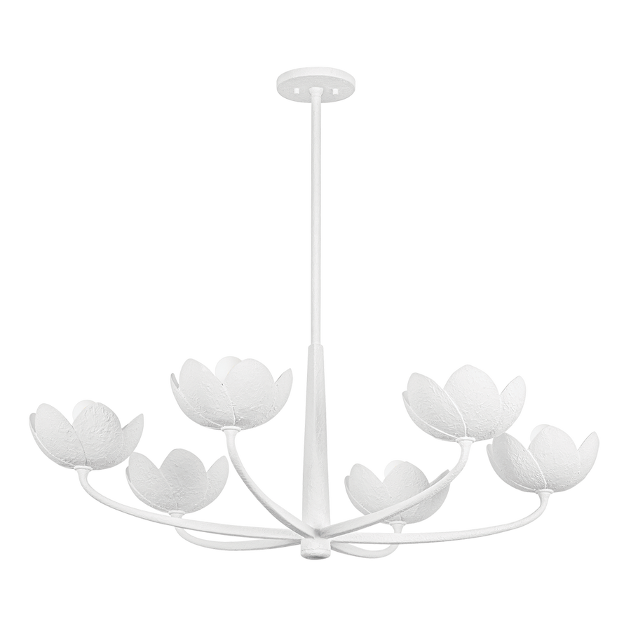 Troy Lighting ARCATA Chandelier — F2040-GSW