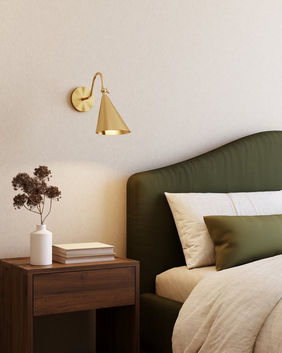 Mitzi Lupe Wall Sconce — H285101-AGB