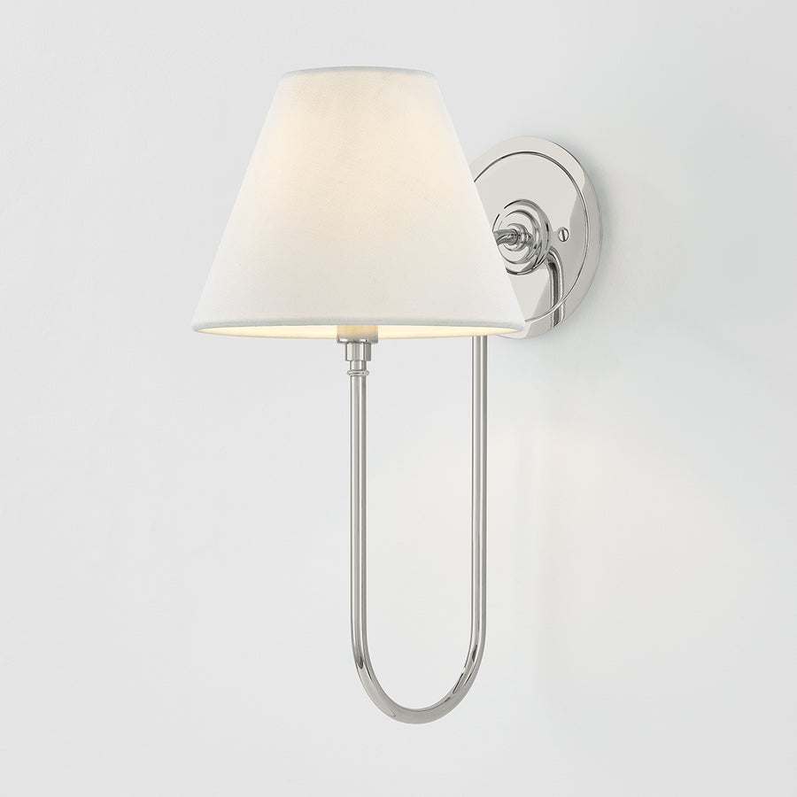 Hudson Valley Lighting Hawthorne Wall Sconce — Polished Nickel