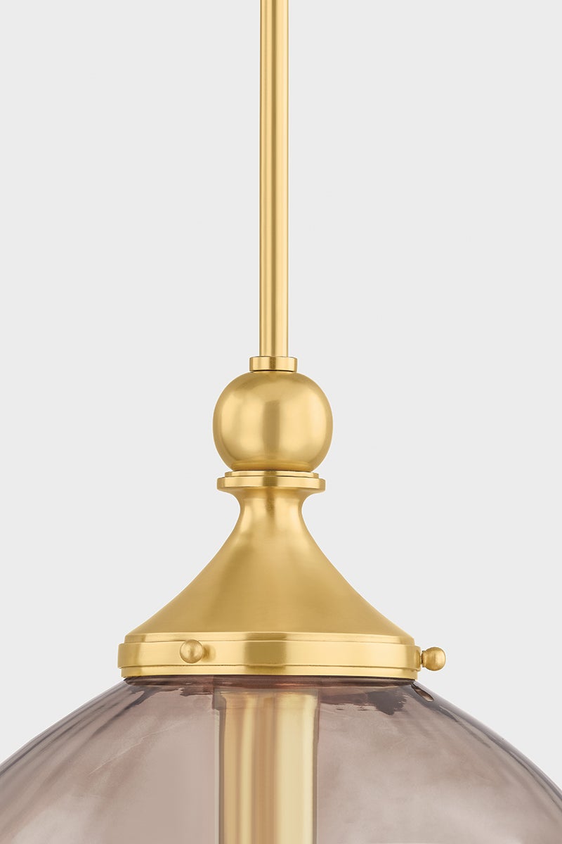 Hudson Valley Lighting CHATTON Pendant — Aged Brass