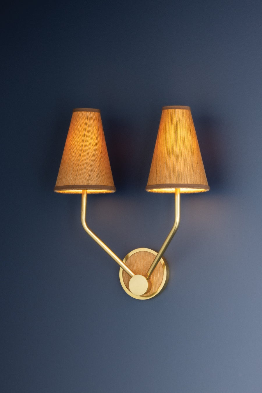 Hudson Valley Lighting Buskirk Wall Sconce — Aged Brass