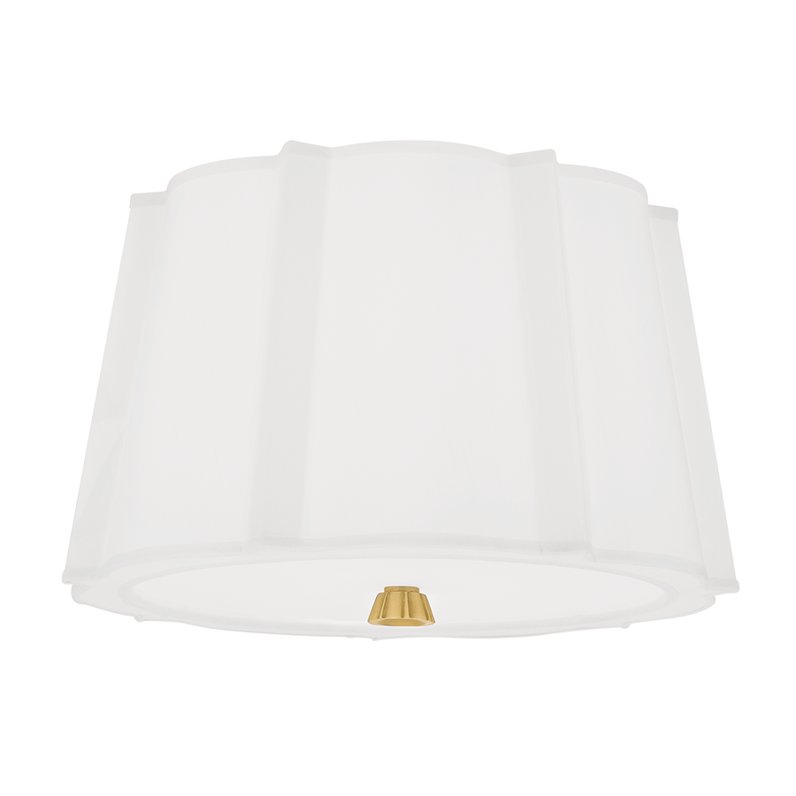Hudson Valley Lighting Humphrey Flush Mount — Aged Brass