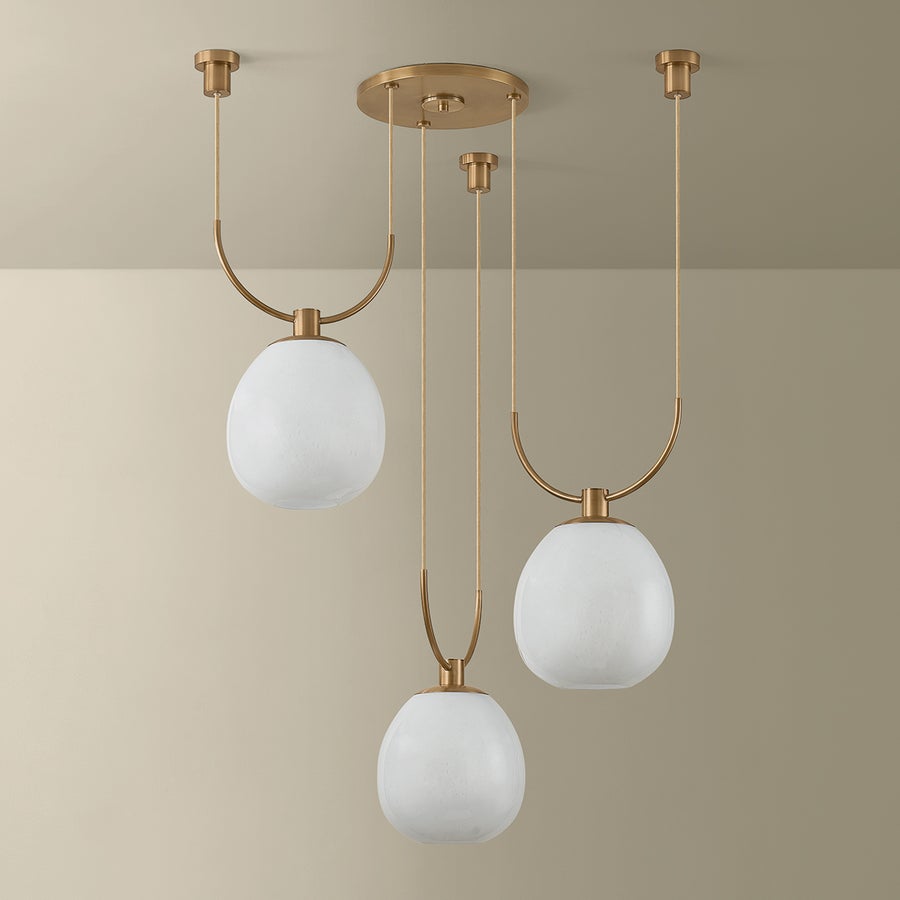 Troy Lighting Jove Chandelier — F7536-PBR