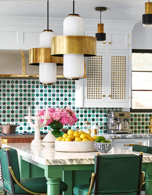 Corbett Lighting Melrose Pendant — 275-46-VB/SBK