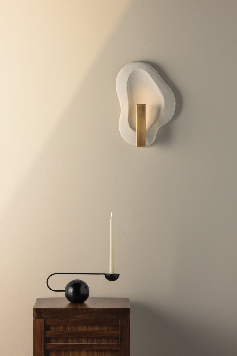 Troy Lighting JURA Wall Sconce — B3915-PBR/CRH