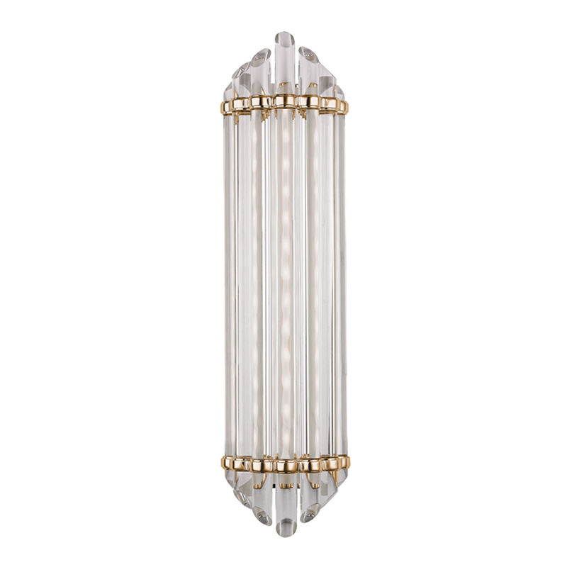 Hudson Valley Lighting Albion Bath and Vanity — Aged Brass