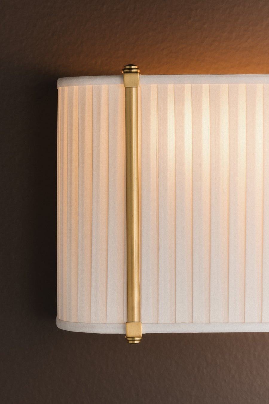 Hudson Valley Lighting Cornell Wall Sconce — Aged Brass