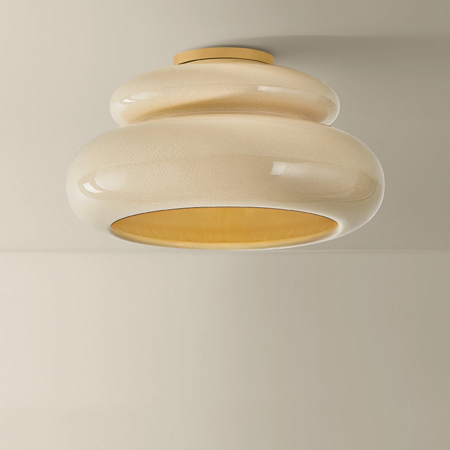 Mitzi Pia Flush Mount — H1145501-AGB/CBR
