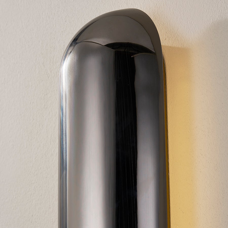 Hudson Valley Lighting Wheeler Wall Sconce — Black Nickel