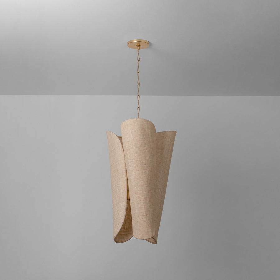 Hudson Valley Lighting SPRINGHILL PENDANT — Gold Leaf
