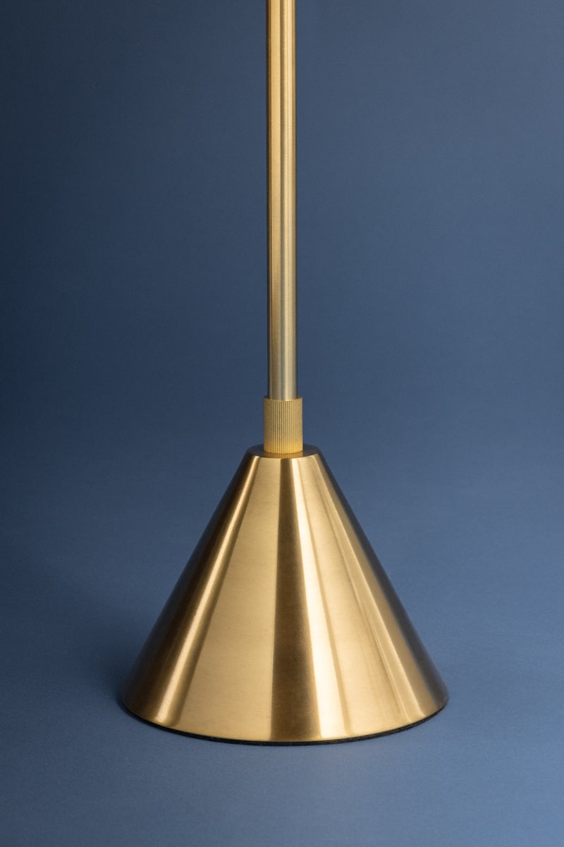 Hudson Valley Lighting SALMA Rechargeable Floor Lamp — Aged Brass
