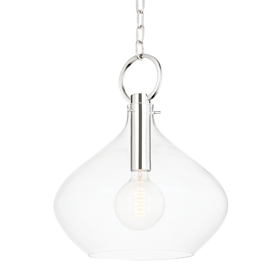 Hudson Valley Lighting Lina Pendant — Polished Nickel