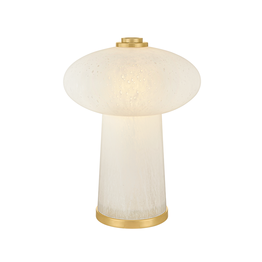 Hudson Valley Lighting FORDS Rechargeable Table Lamp — Aged Brass