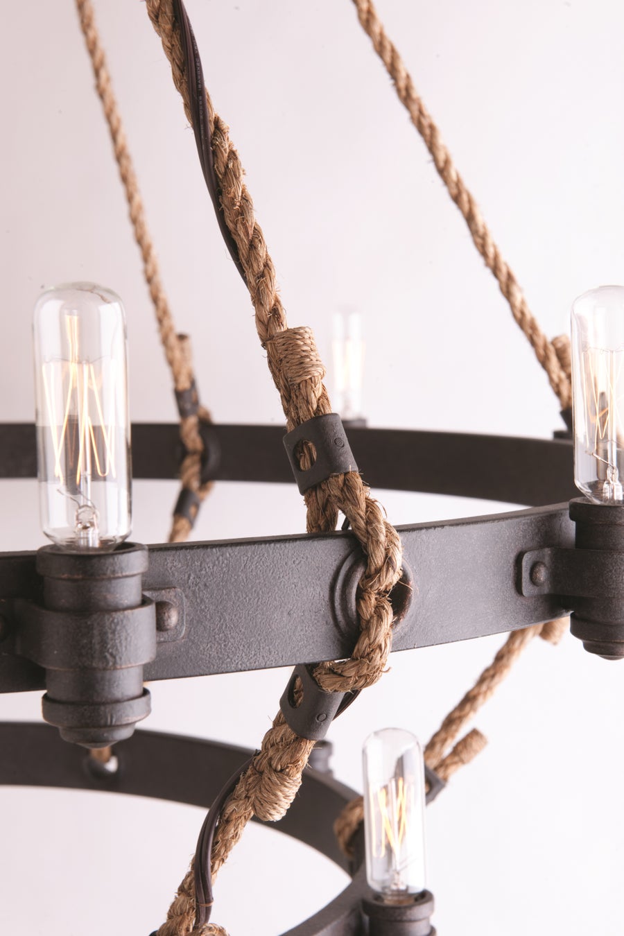 Troy Lighting Pike Place Chandelier — F3128-HBZ