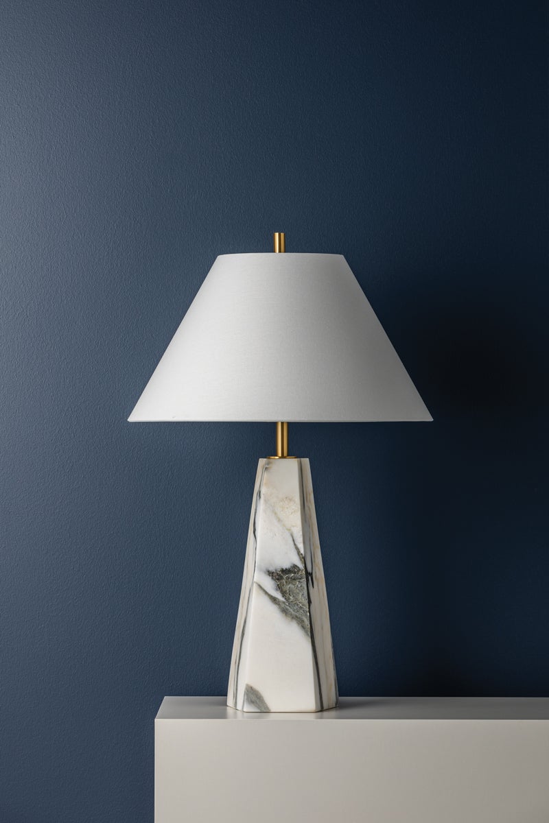 Hudson Valley Lighting BENICIA Table Lamp — Aged Brass