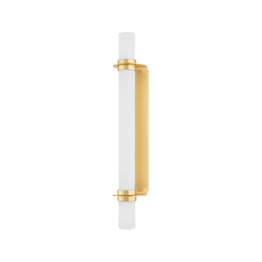 Hudson Valley Lighting GROVELAND STATION Wall Sconce — Aged Brass
