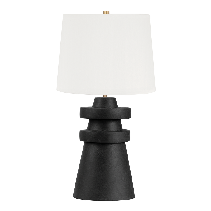 Troy Lighting GROVER Table Lamp — PTL1225-PBR/CCH