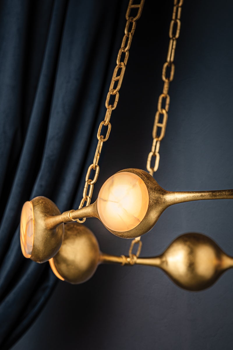 Corbett Lighting RIVIERE CHANDELIER — 465-40-VGL