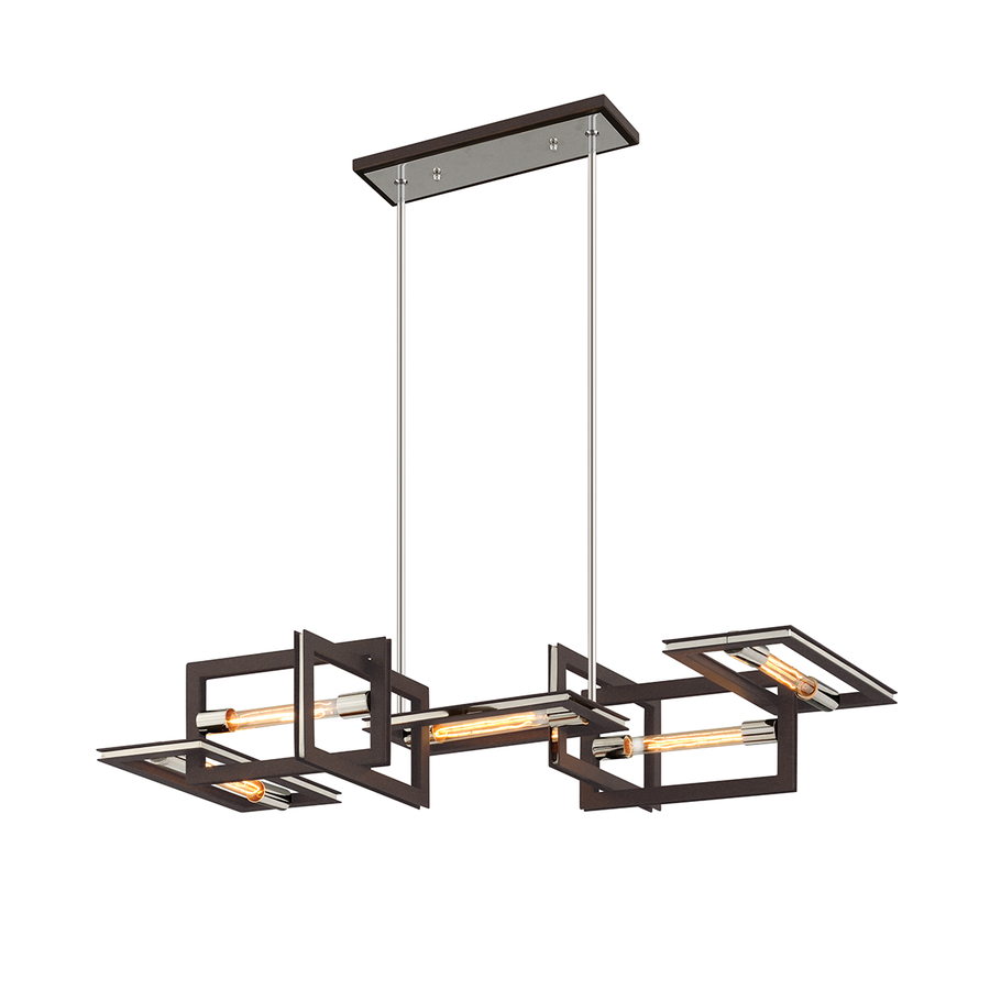 Troy Lighting Enigma Linear — F6185-TBZ/SS