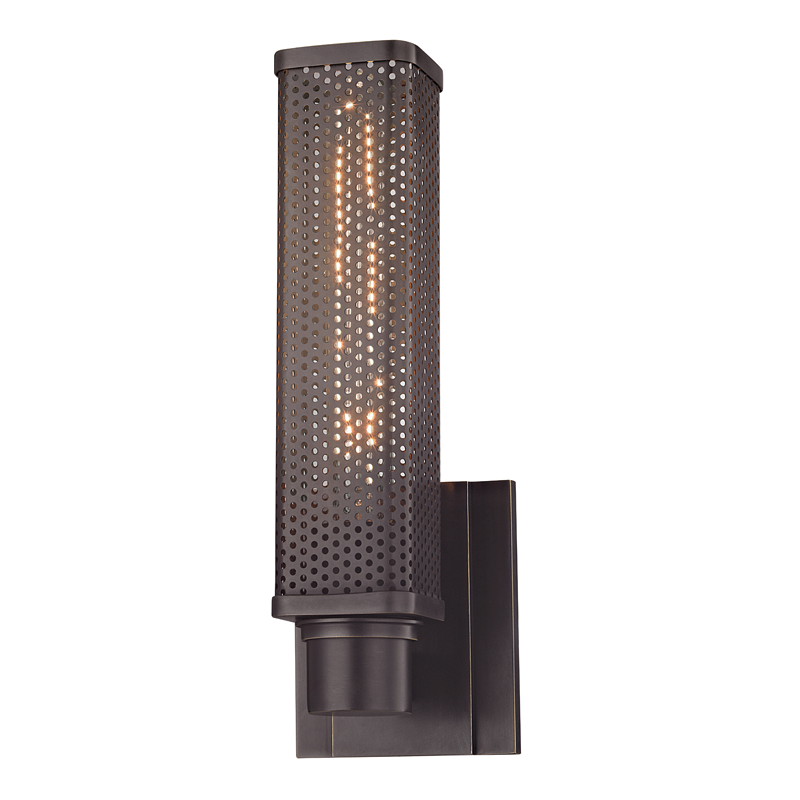 Hudson Valley Lighting Gibbs Wall Sconce — Old Bronze