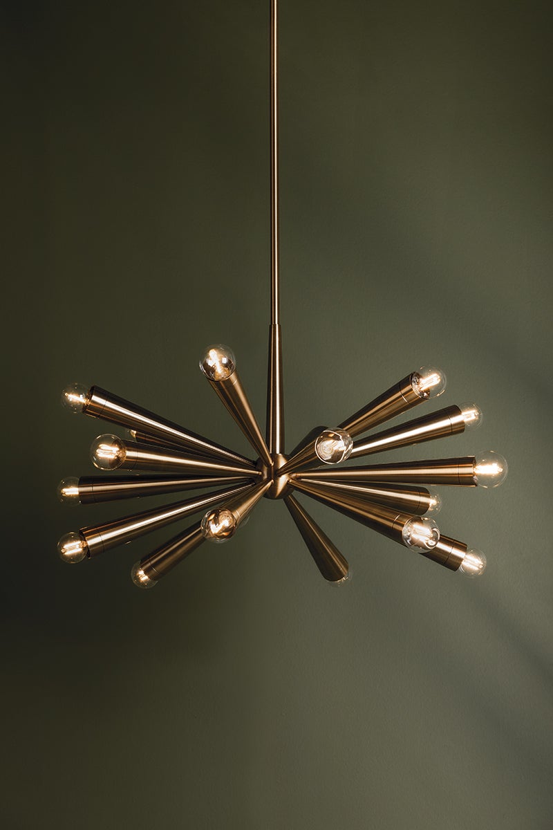 Troy Lighting KEANU Chandelier — F1030-PBR