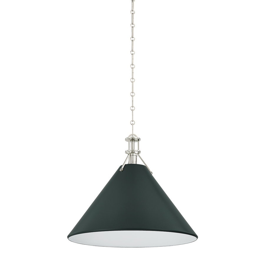 Hudson Valley Lighting Painted No. 2 Pendant — MDS352L-PN/SSG