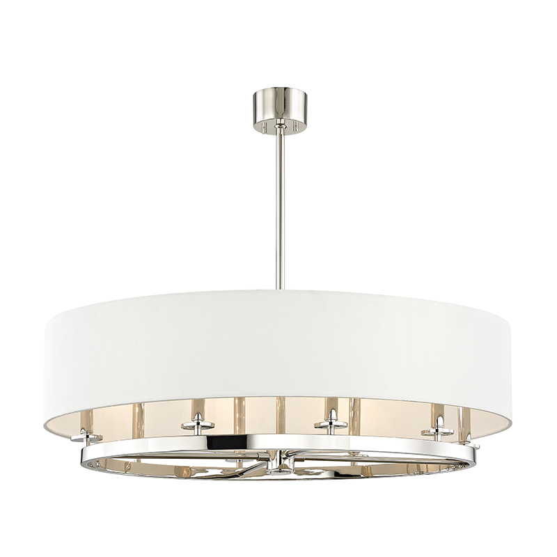 Volume Lighting Sterling Burnished Bronze Transitional Clear Glass Lantern Pendant Light