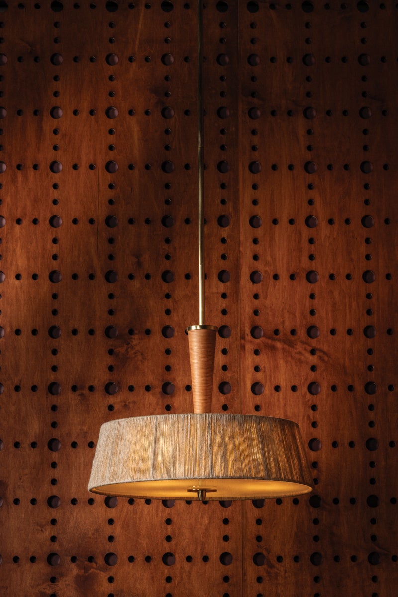 Hudson Valley Lighting GEORGE Pendant — Aged Brass