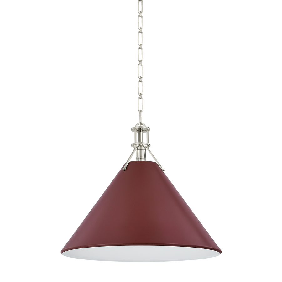 Hudson Valley Lighting Painted No. 2 Pendant — MDS352L-PN/CRN